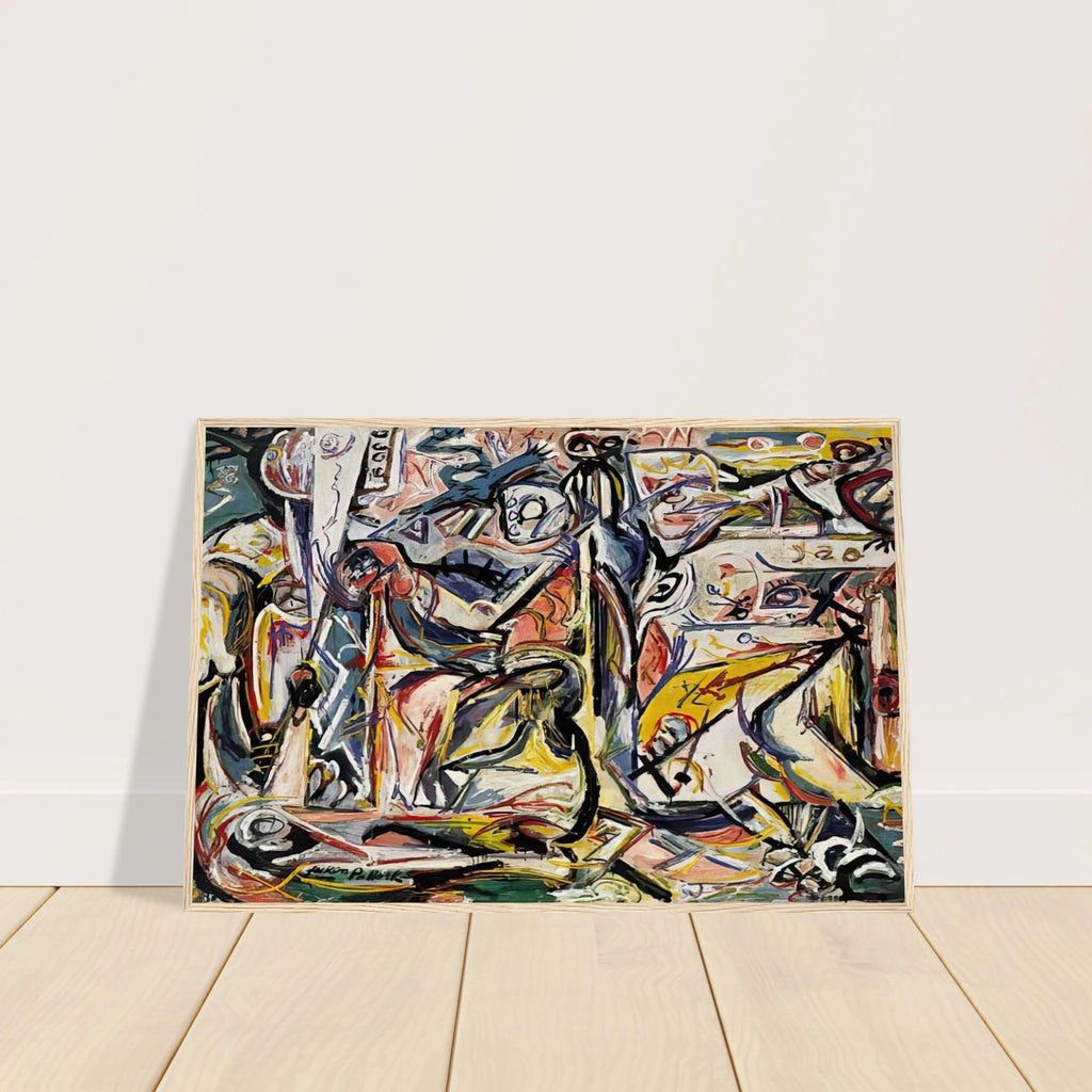 CIRCUMCISION JANUARY 1946 1 Framed Poster | Jackson Pollock Framed Prints Wall Art | Jackson Pollock Store
