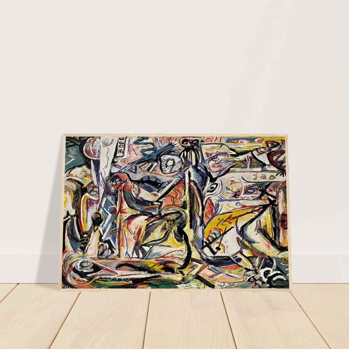 CIRCUMCISION JANUARY 1946 1 Framed Poster | Jackson Pollock Framed Prints Wall Art | Jackson Pollock Store