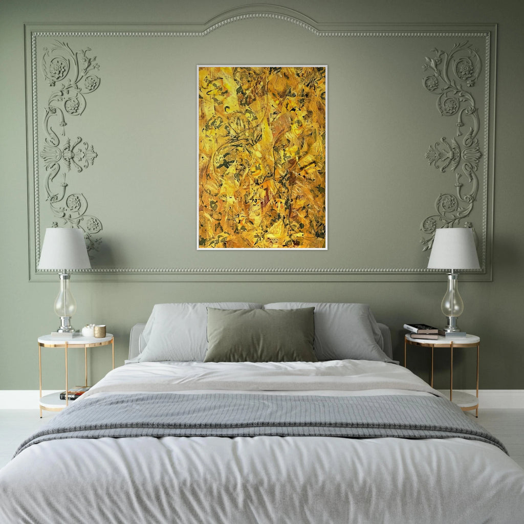 NUMBER 2 Framed Poster | Jackson Pollock Framed Prints Wall Art | Jackson Pollock Store