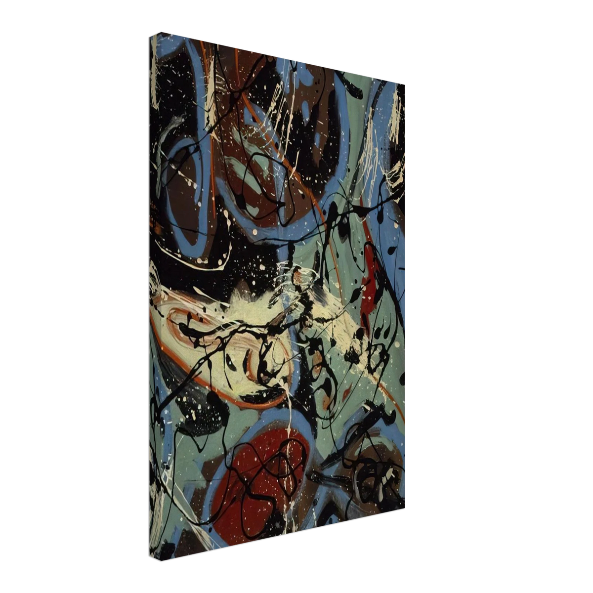 COMPOSITION WITH POURING II Canvas | Jackson Pollock Canvas | Jackson Pollock Store