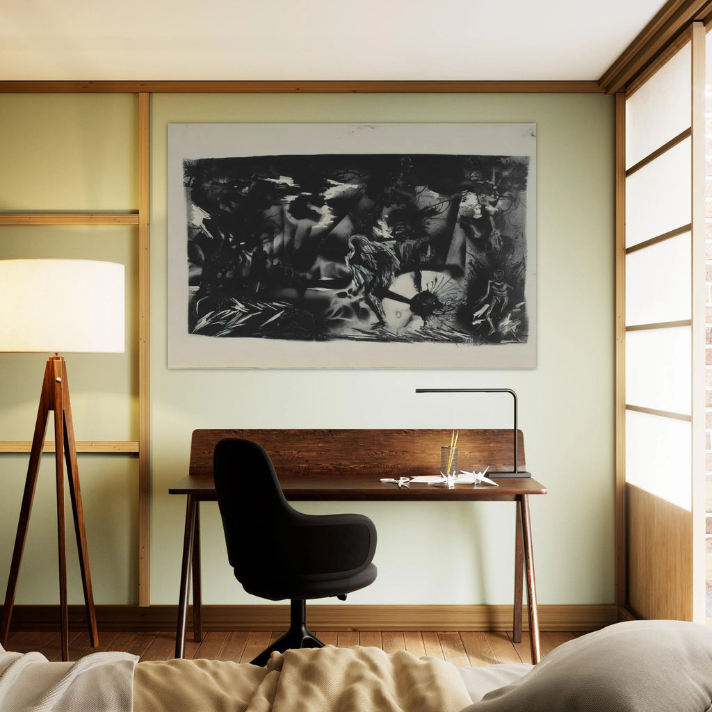 FIGURES IN A LANDSCAPE Poster | Jackson Pollock Poster | Jackson Pollock Store
