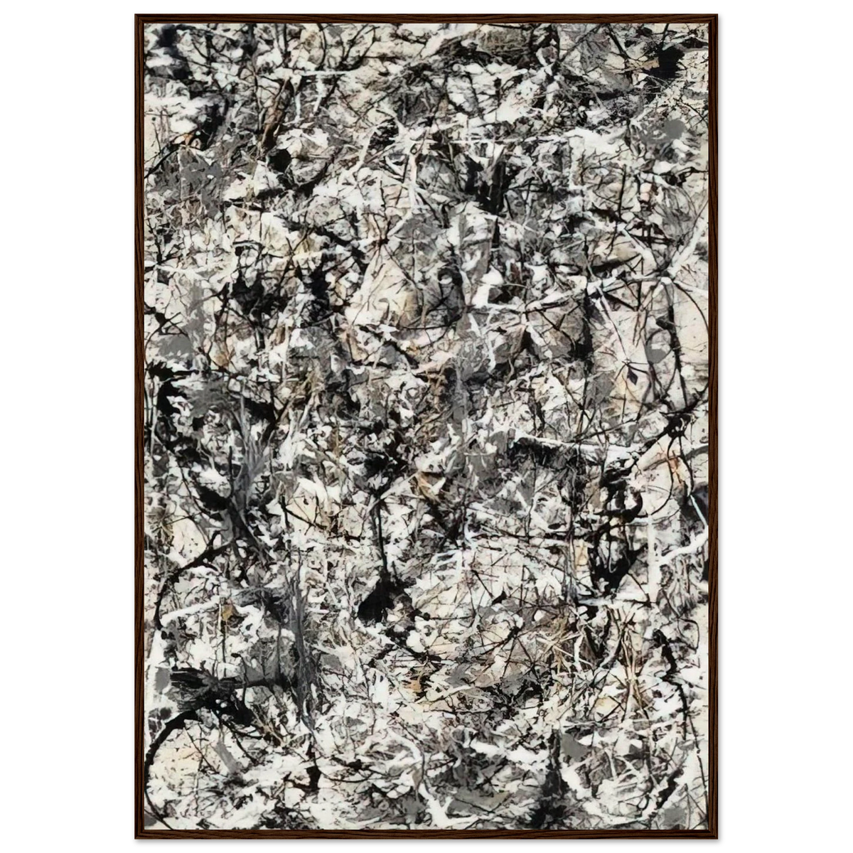 CATHEDRAL 1947 Framed Poster | Jackson Pollock Framed Prints Wall Art | Jackson Pollock Store