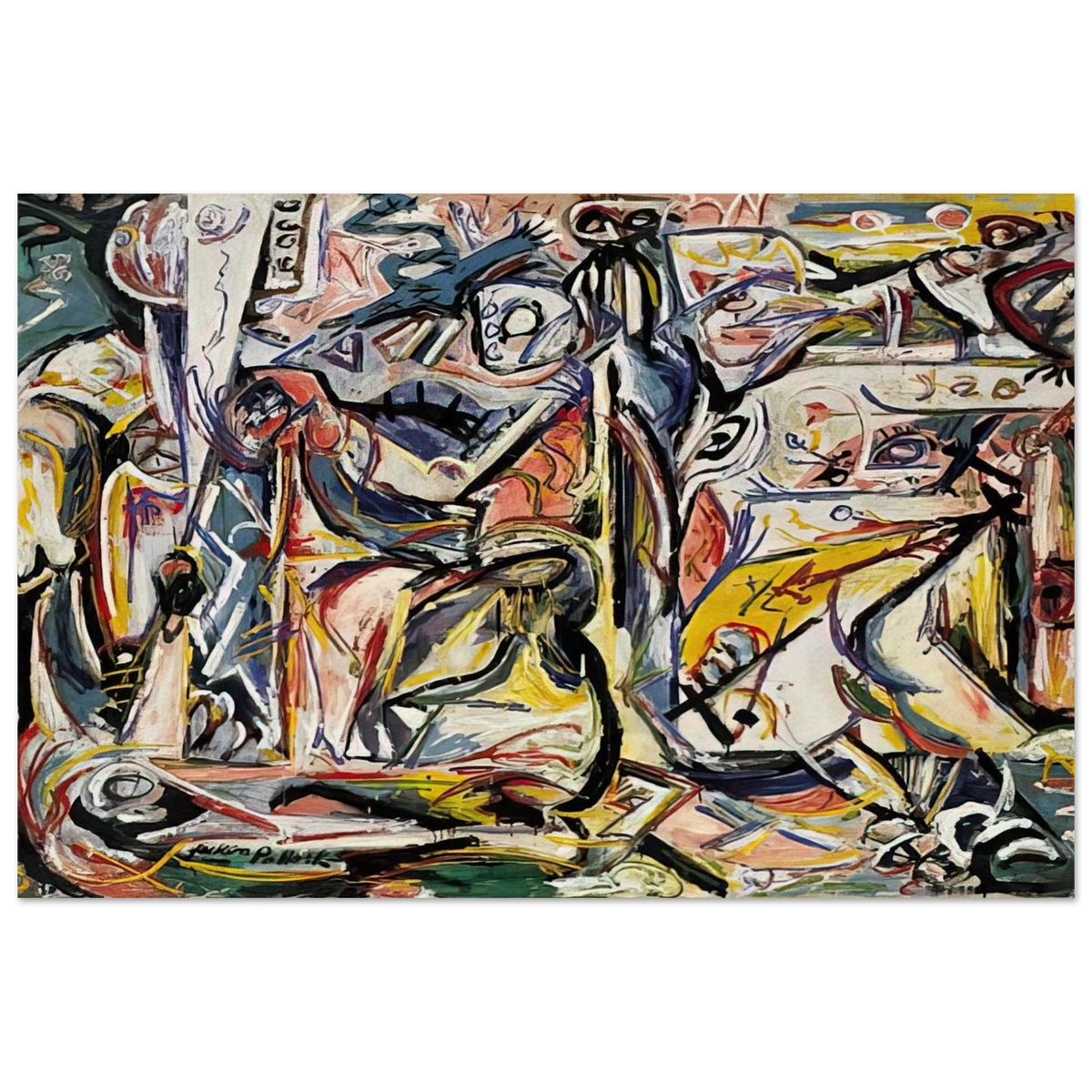 CIRCUMCISION JANUARY 1946 1 Poster | Jackson Pollock Poster | Jackson Pollock Store