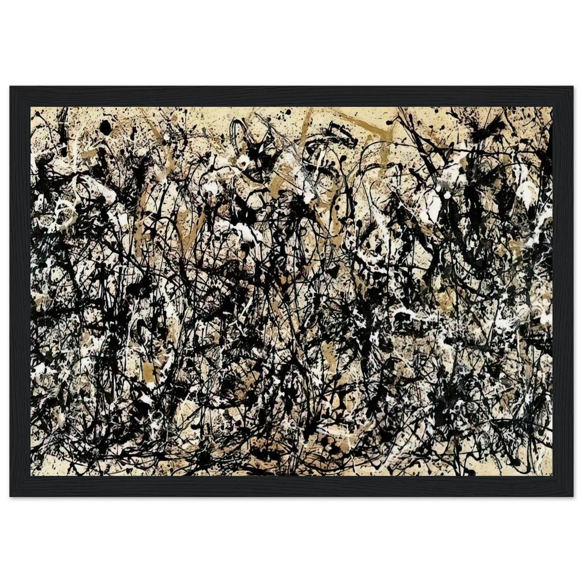 NOT_DETECTED_185311 Framed Poster | Jackson Pollock Framed Prints Wall Art | Jackson Pollock Store