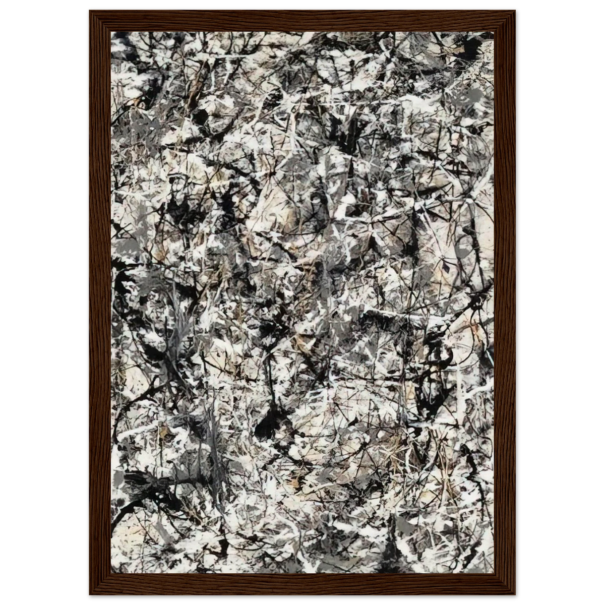 CATHEDRAL 1947 Framed Poster | Jackson Pollock Framed Prints Wall Art | Jackson Pollock Store