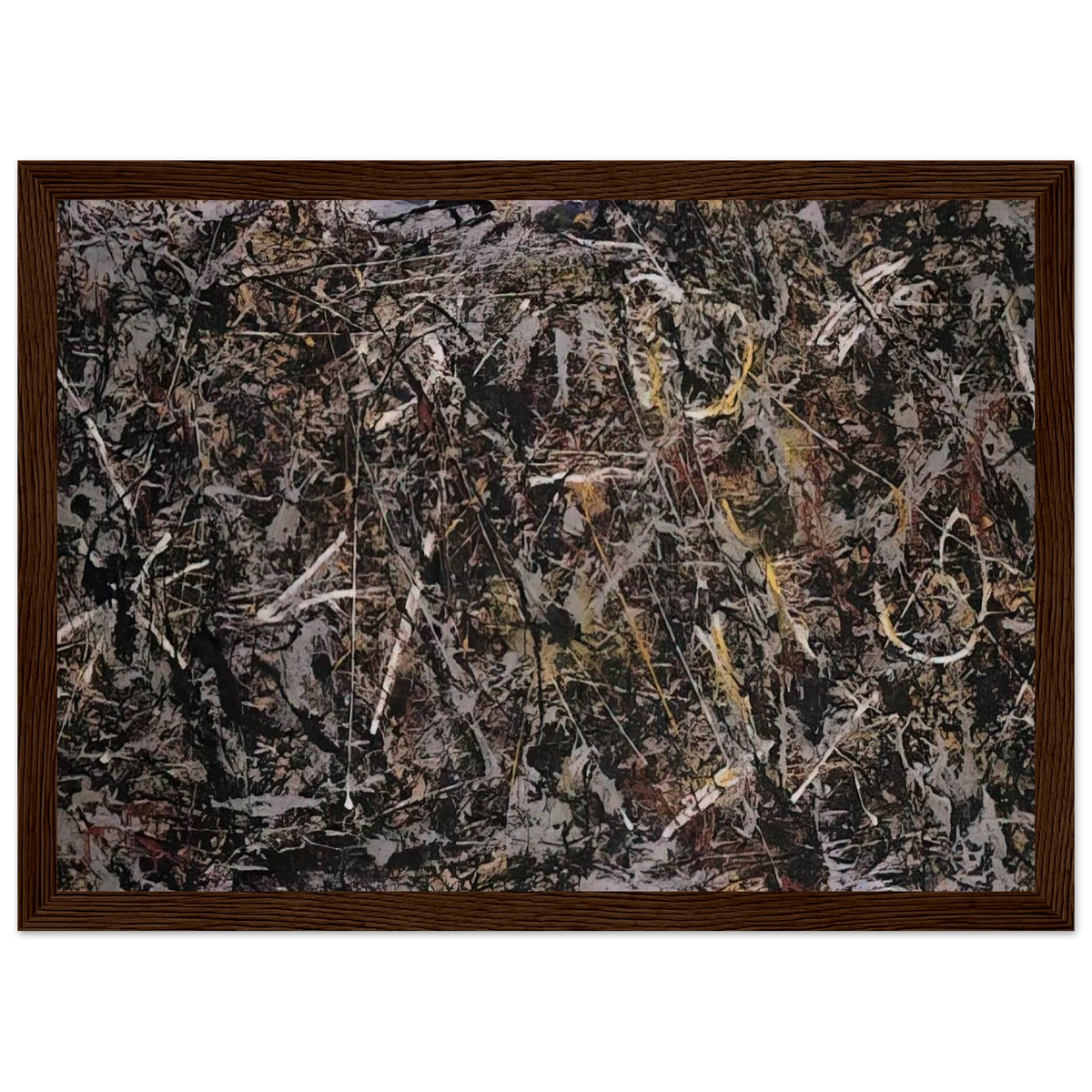 ALCHEMY 1947 Framed Poster | Jackson Pollock Framed Prints Wall Art | Jackson Pollock Store