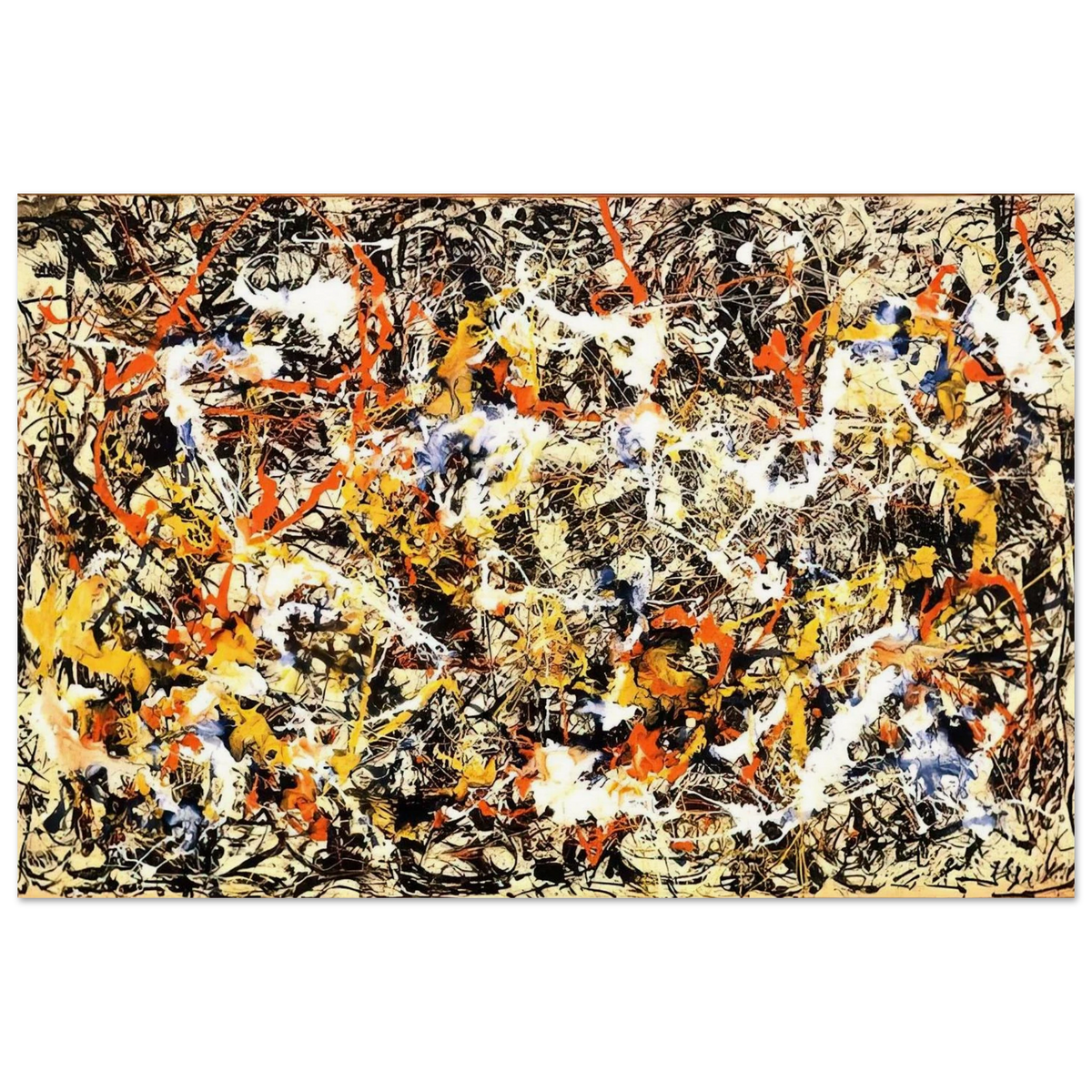 CONVERGENCE 1952 Poster | Jackson Pollock Poster | Jackson Pollock Store