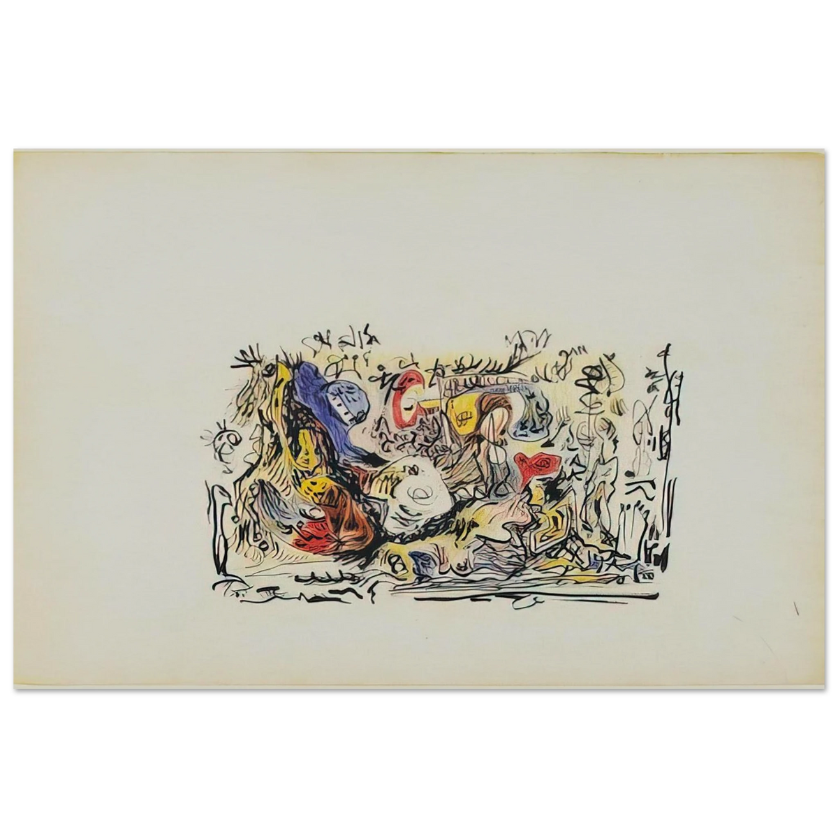 UNTITLED Poster | Jackson Pollock Poster | Jackson Pollock Store