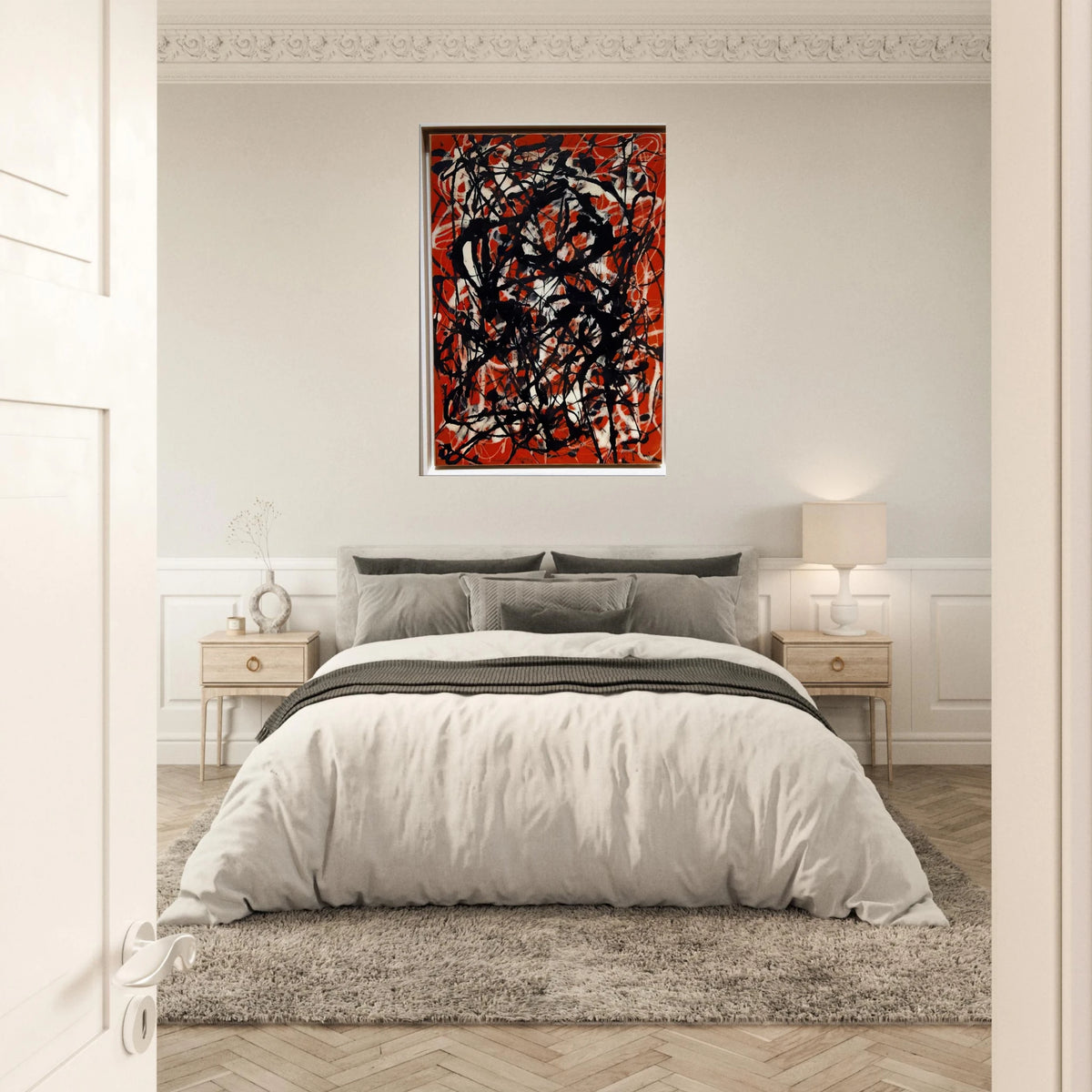 FREE FORM 1946 Canvas | Jackson Pollock Canvas | Jackson Pollock Store