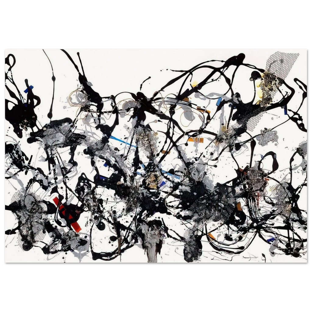 NUMBER 29 1950 Poster | Jackson Pollock Poster | Jackson Pollock Store