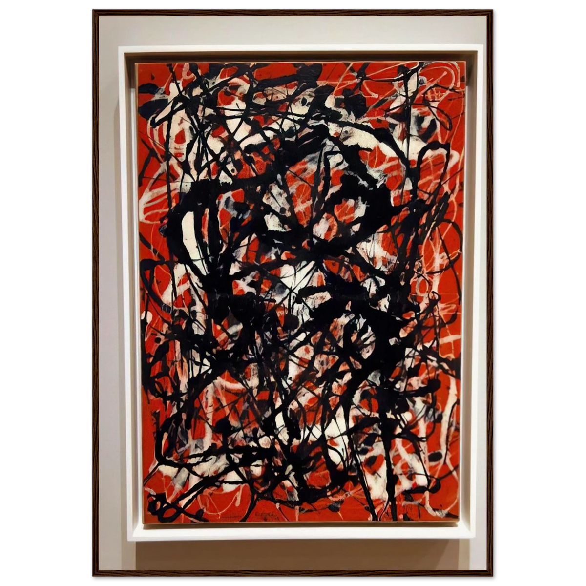 FREE FORM 1946 Framed Poster | Jackson Pollock Framed Prints Wall Art | Jackson Pollock Store
