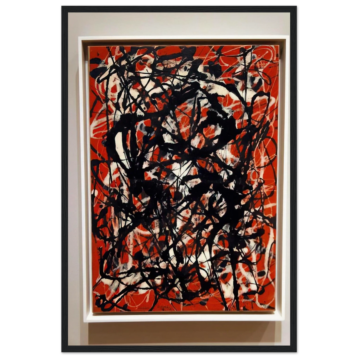 FREE FORM 1946 Framed Poster | Jackson Pollock Framed Prints Wall Art | Jackson Pollock Store