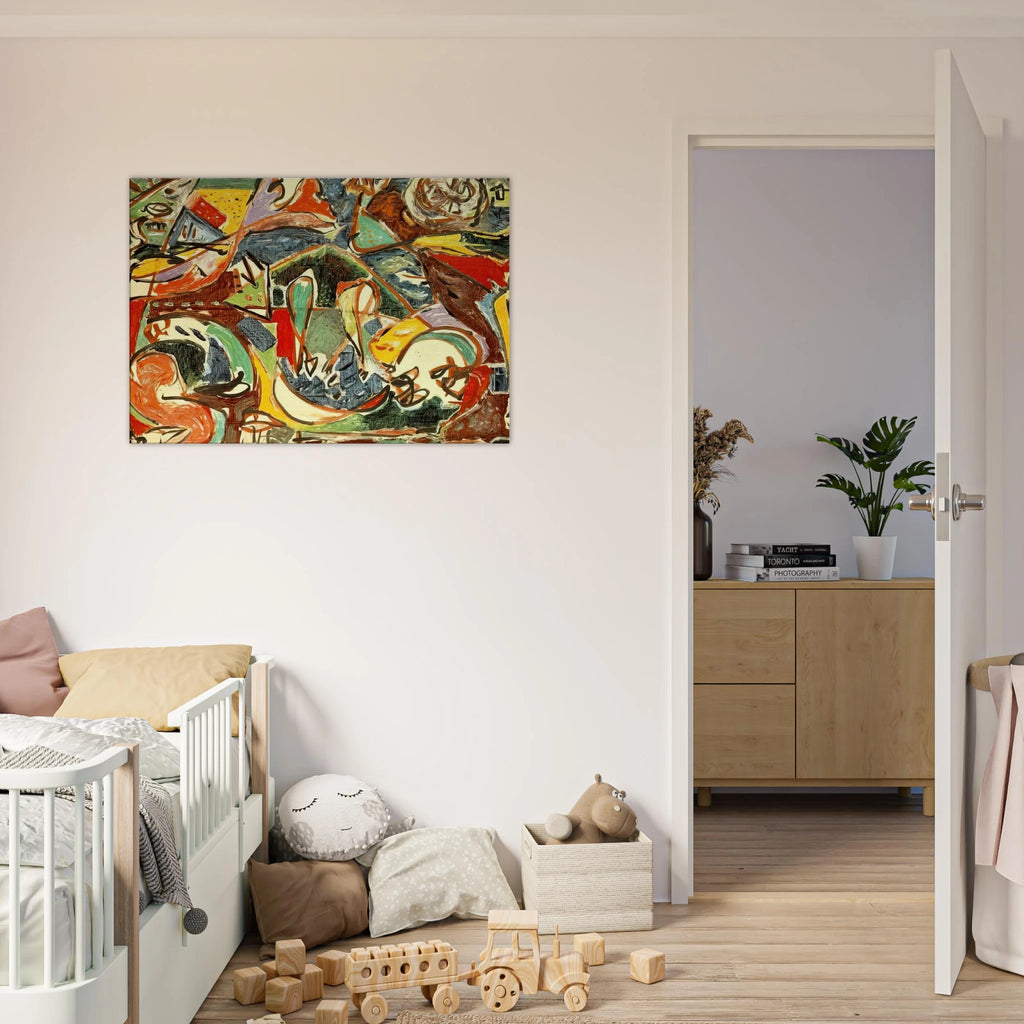 THE KEY Canvas | Jackson Pollock Canvas | Jackson Pollock Store