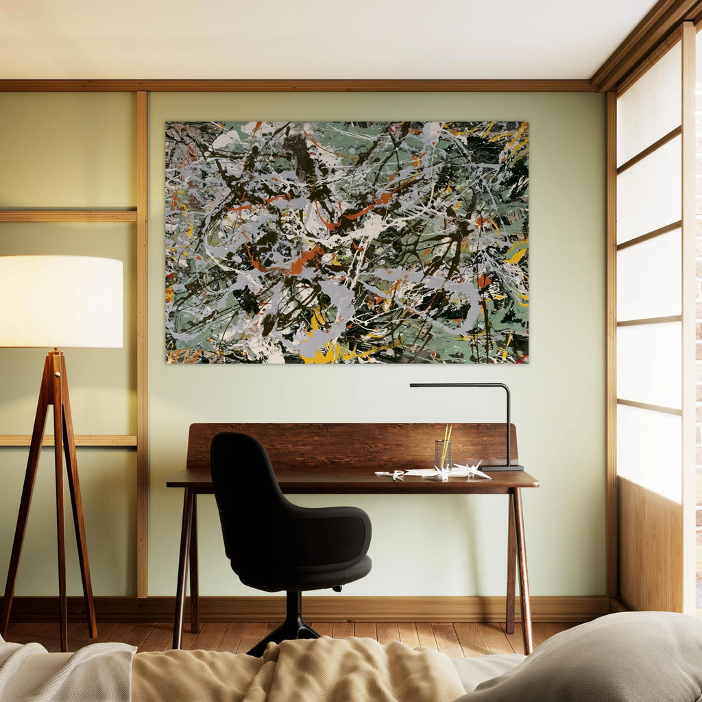 UNTITLED GREEN SILVER 1949 Poster | Jackson Pollock Poster | Jackson Pollock Store