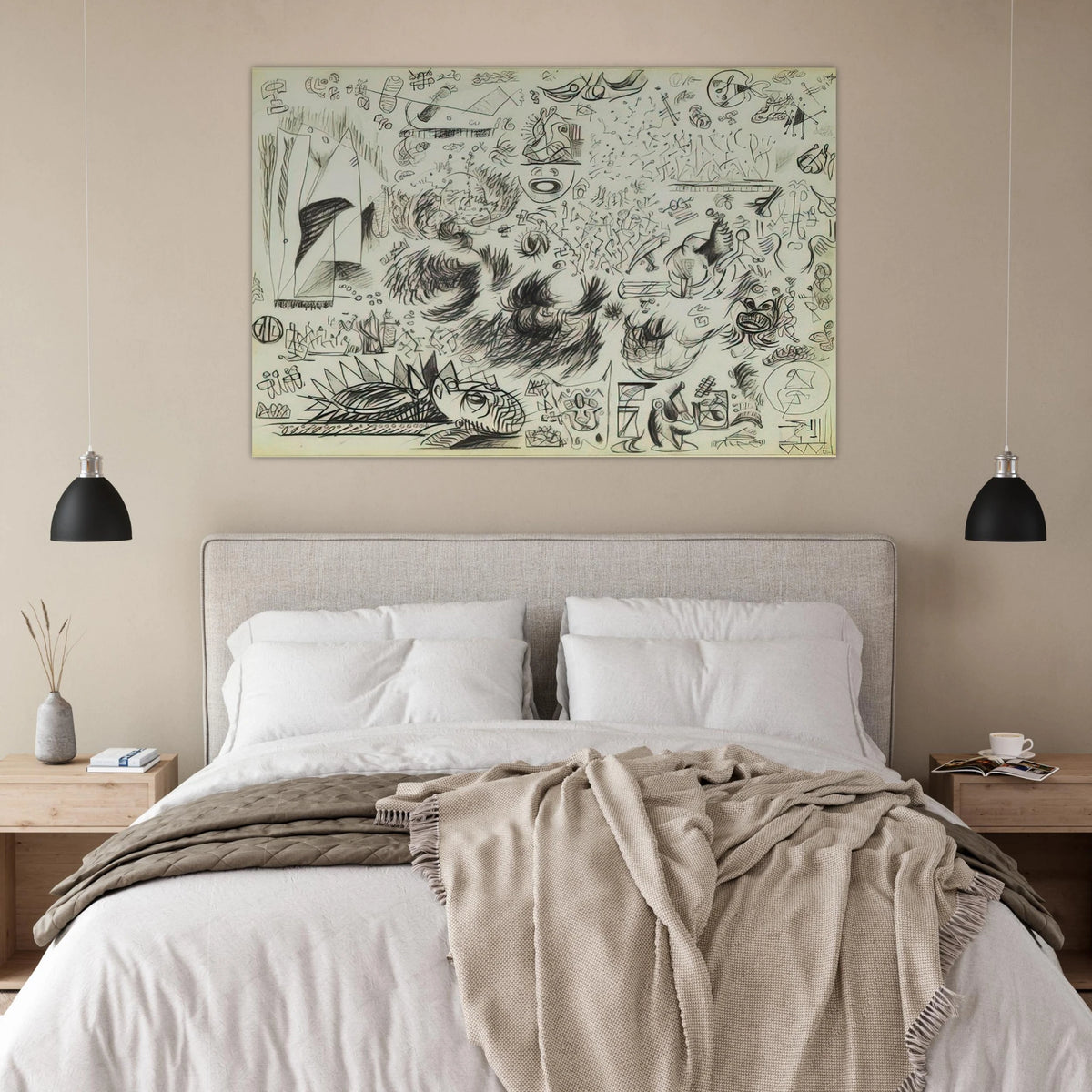 SHEET OF STUDIES 1941 Poster | Jackson Pollock Poster | Jackson Pollock Store