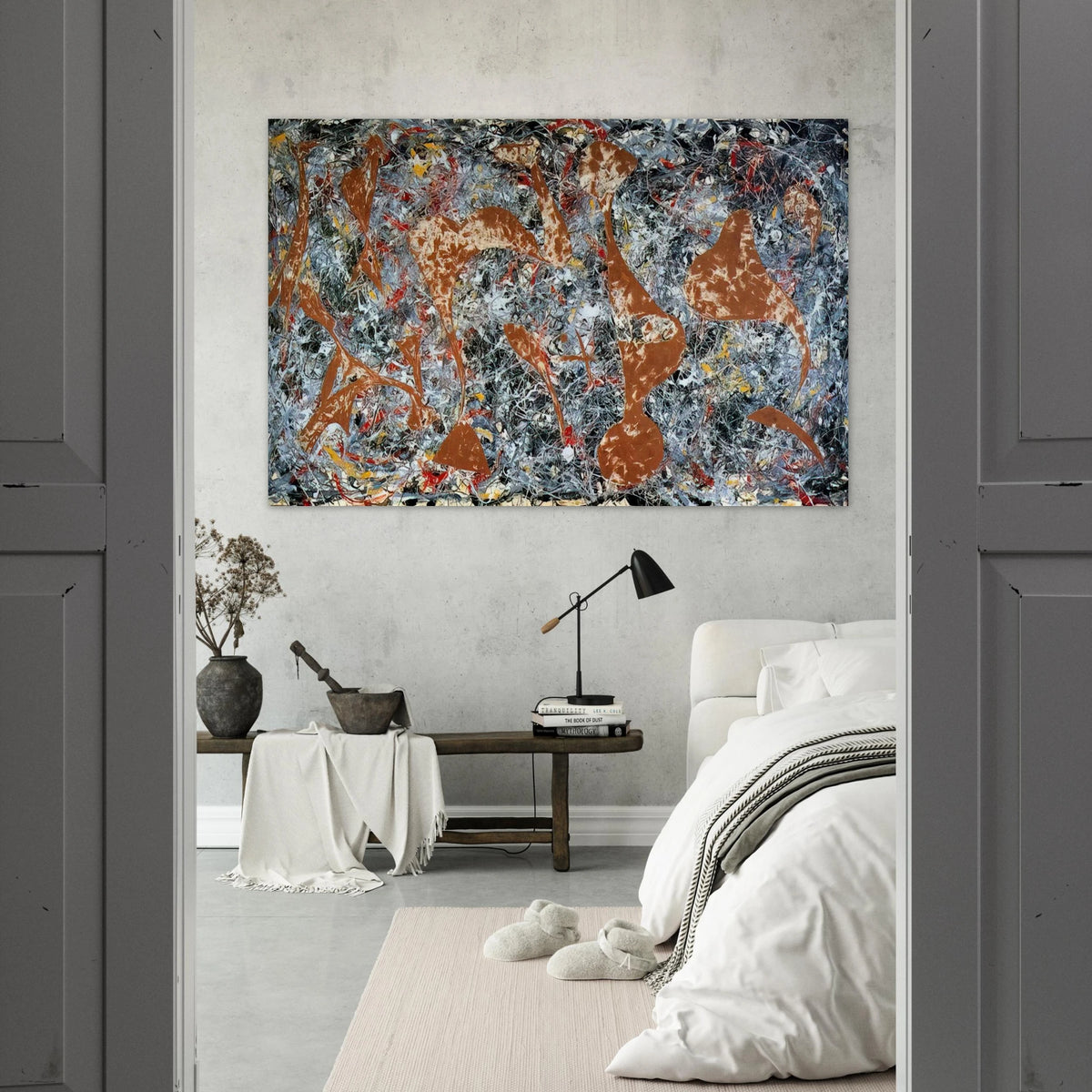 NUMBER 7 OUT OF THE WEB 1949 Poster | Jackson Pollock Poster | Jackson Pollock Store