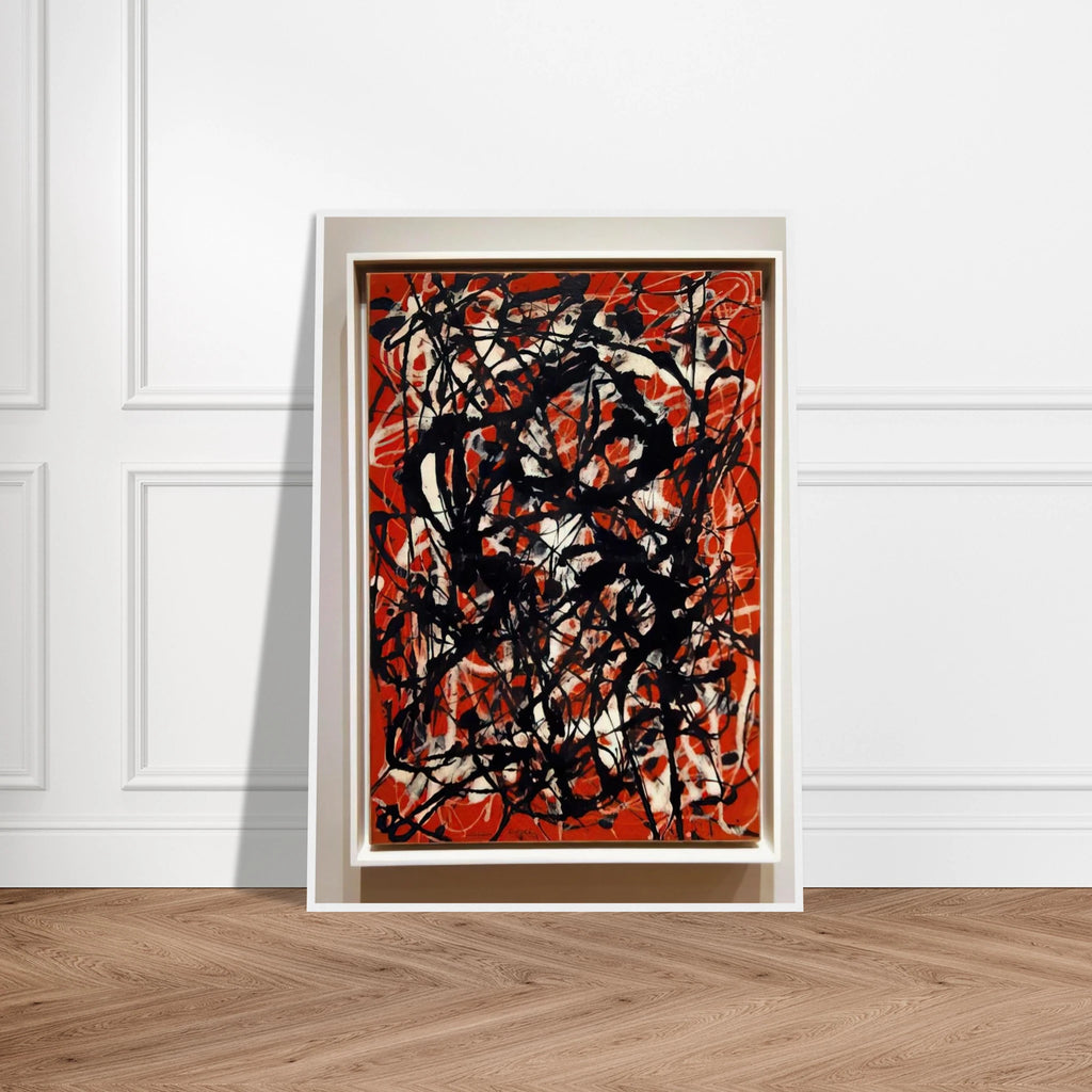 FREE FORM 1946 Framed Poster | Jackson Pollock Framed Prints Wall Art | Jackson Pollock Store