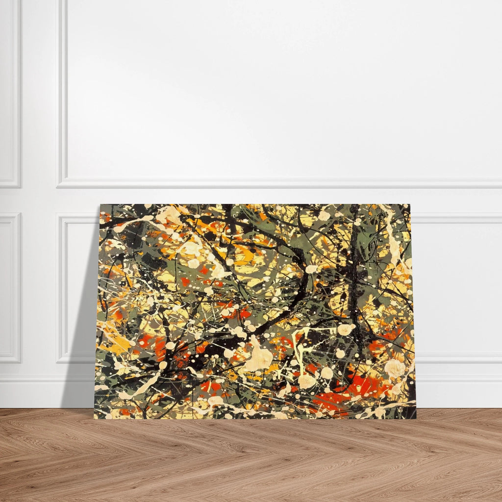 NUMBER 8 DETAIL Poster | Jackson Pollock Poster | Jackson Pollock Store