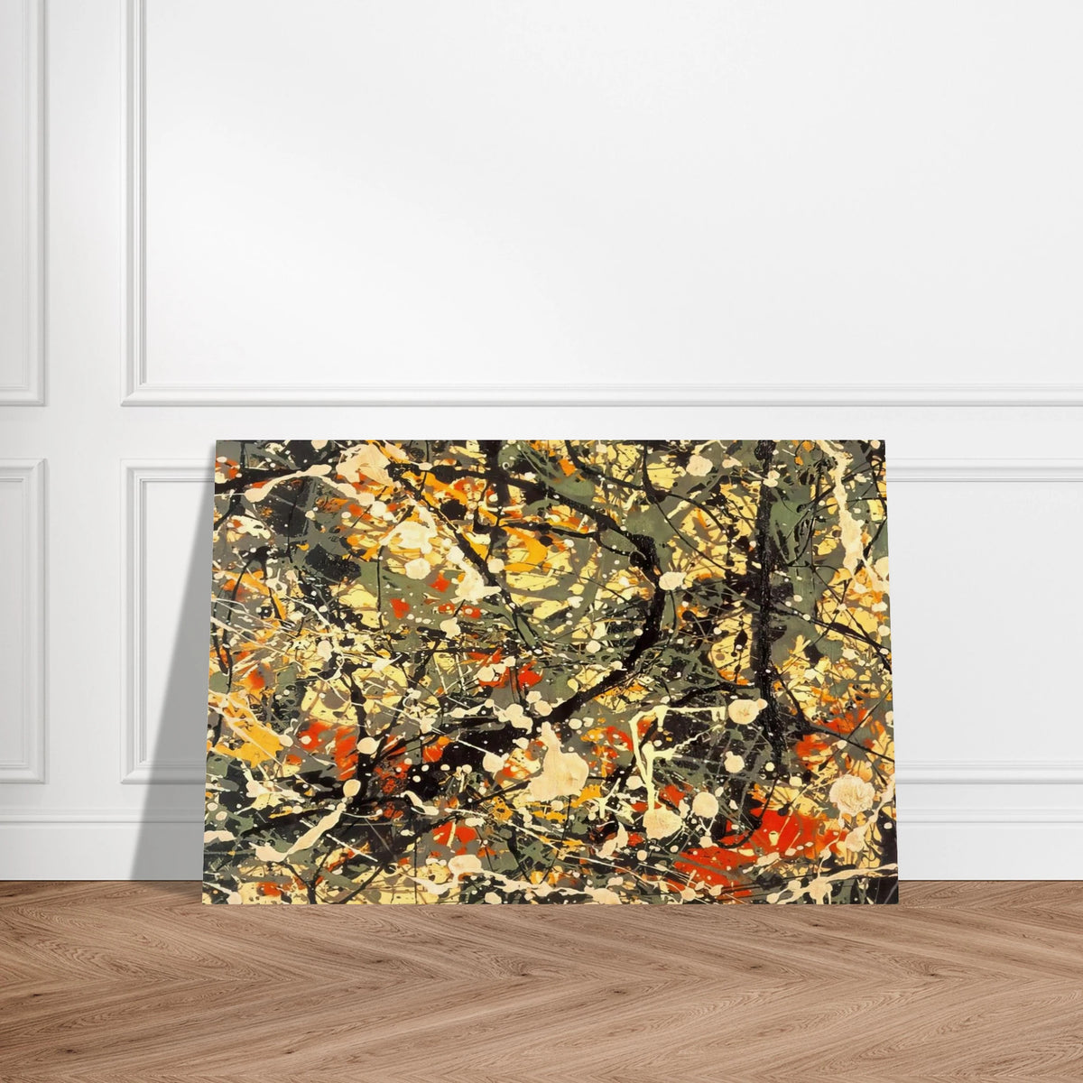 NUMBER 8 DETAIL Poster | Jackson Pollock Poster | Jackson Pollock Store