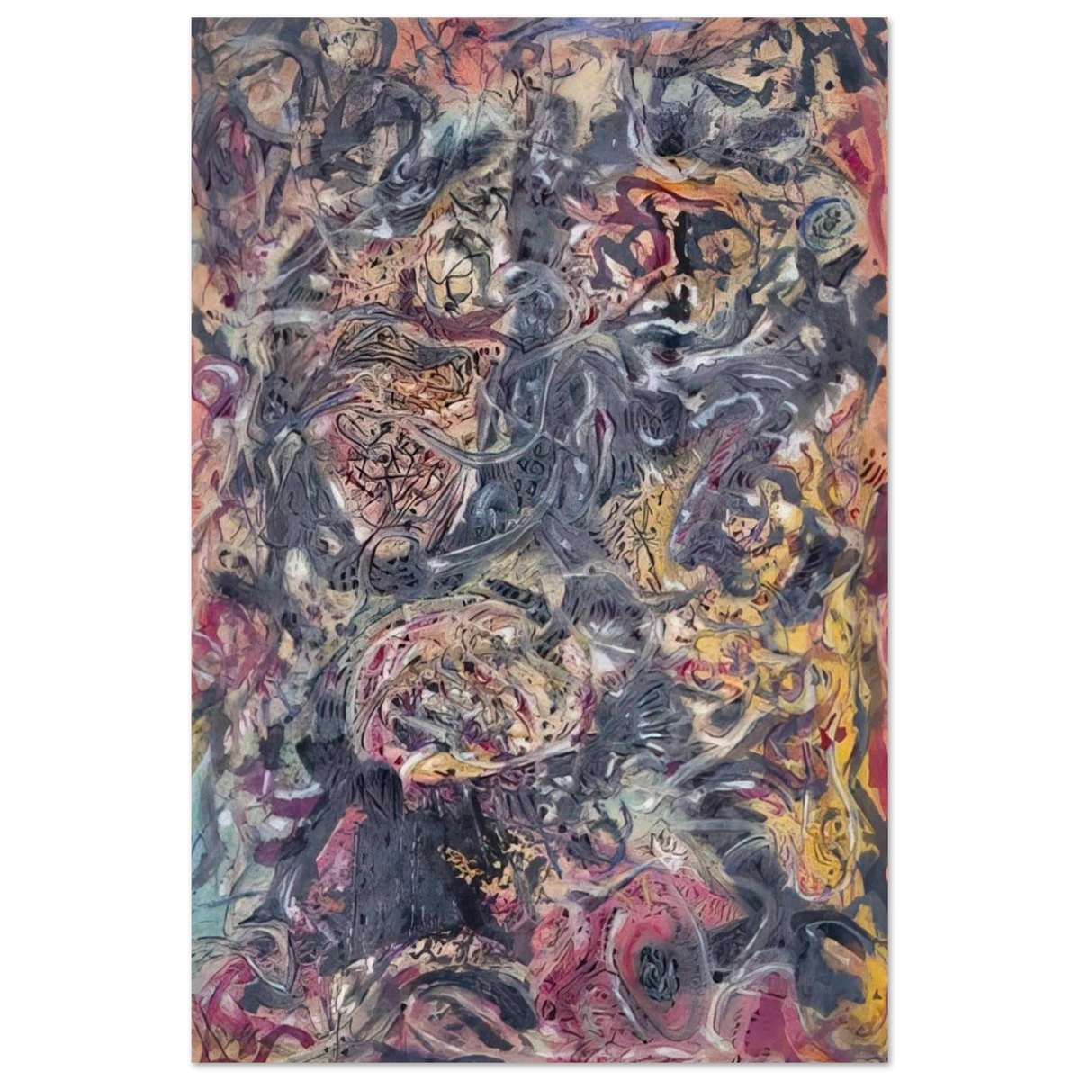 PATTERN Poster | Jackson Pollock Poster | Jackson Pollock Store