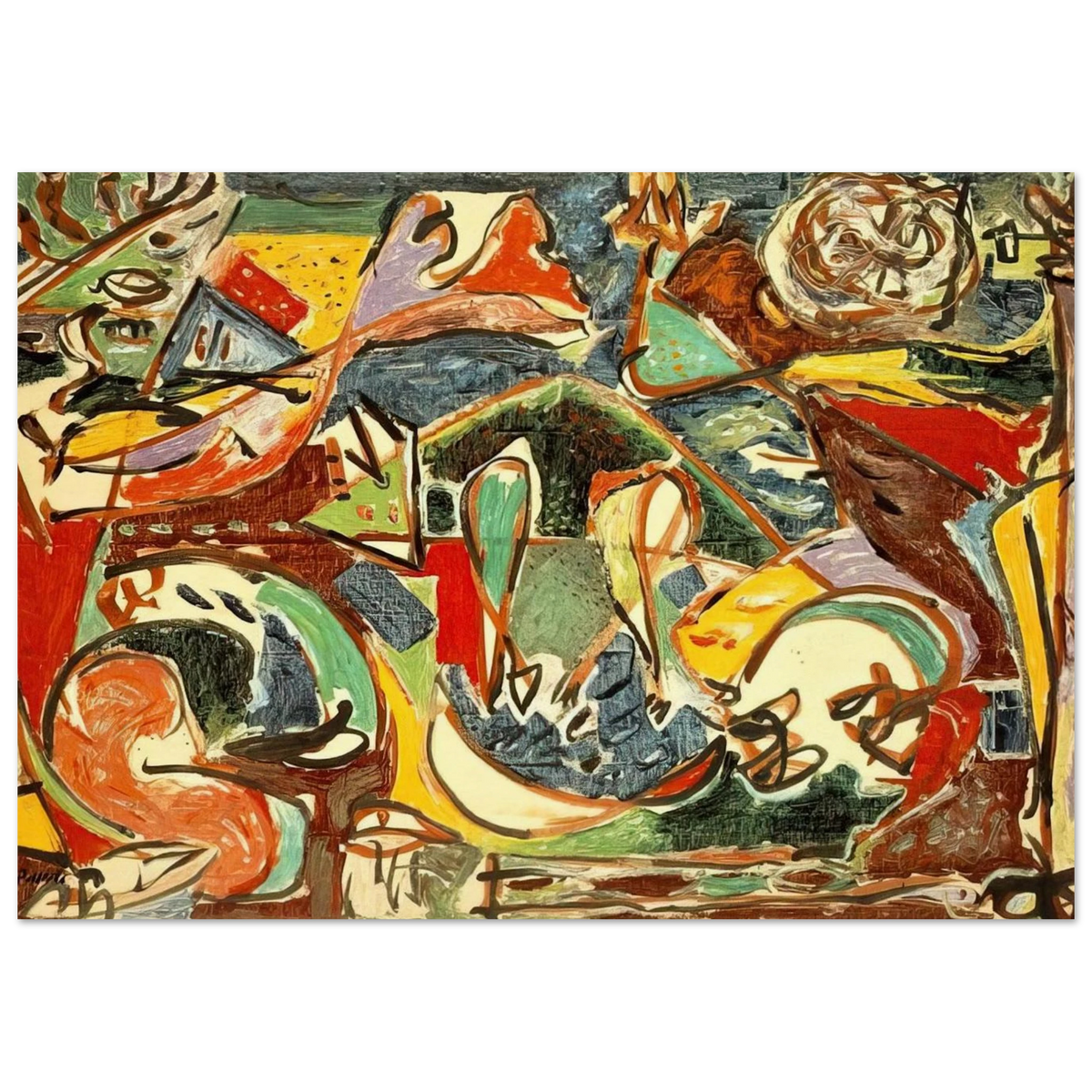 THE KEY Poster | Jackson Pollock Poster | Jackson Pollock Store