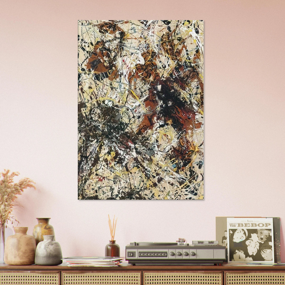 NUMBER 12 1949 Canvas | Jackson Pollock Canvas | Jackson Pollock Store