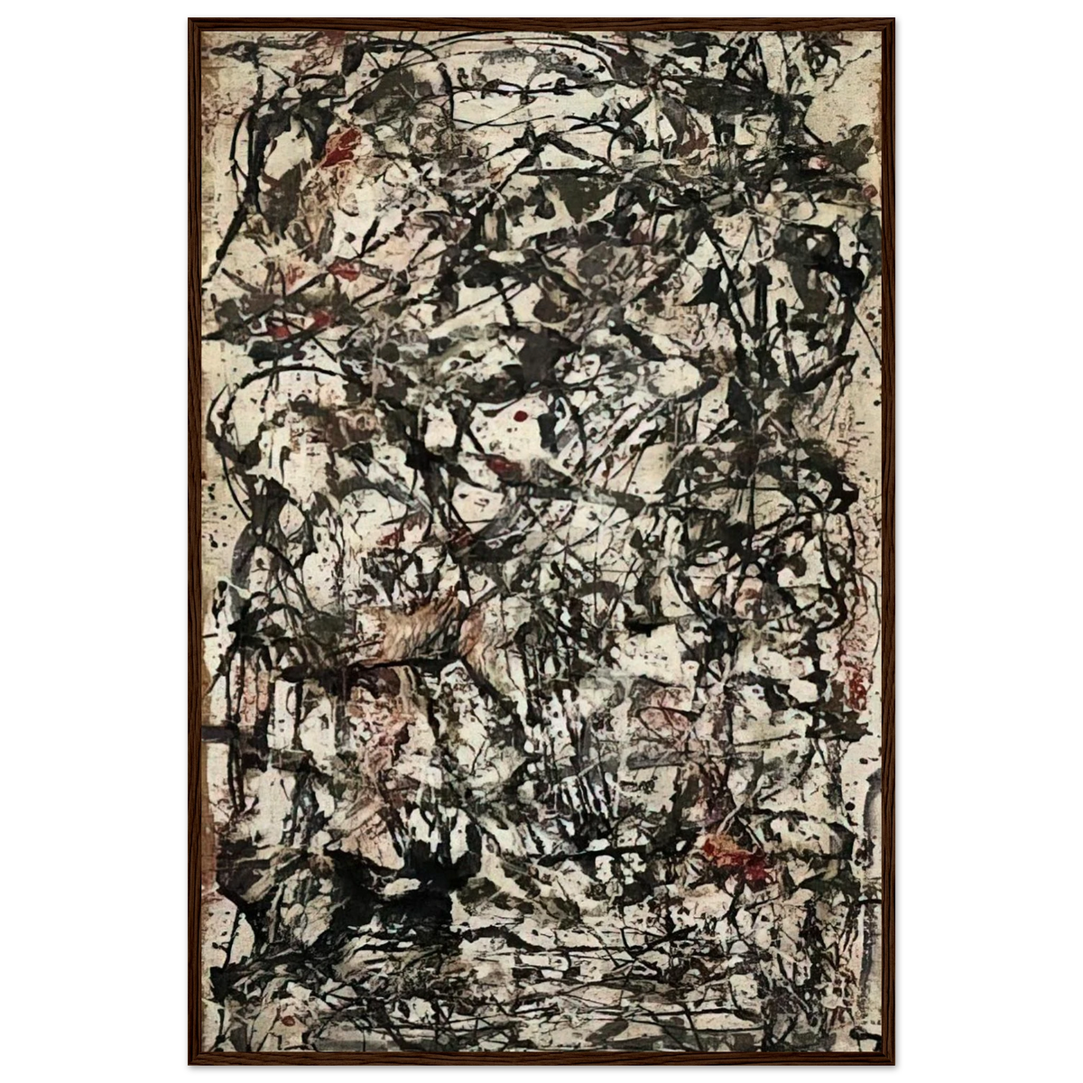 ENCHANTED FOREST 1947 Framed Poster | Jackson Pollock Framed Prints Wall Art | Jackson Pollock Store
