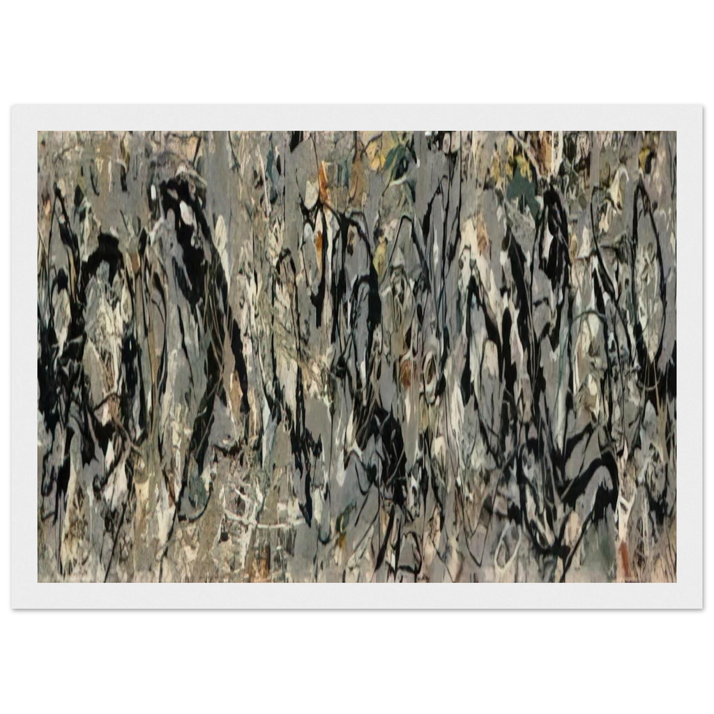 NUMBER 10 1949 Framed Poster | Jackson Pollock Framed Prints Wall Art | Jackson Pollock Store