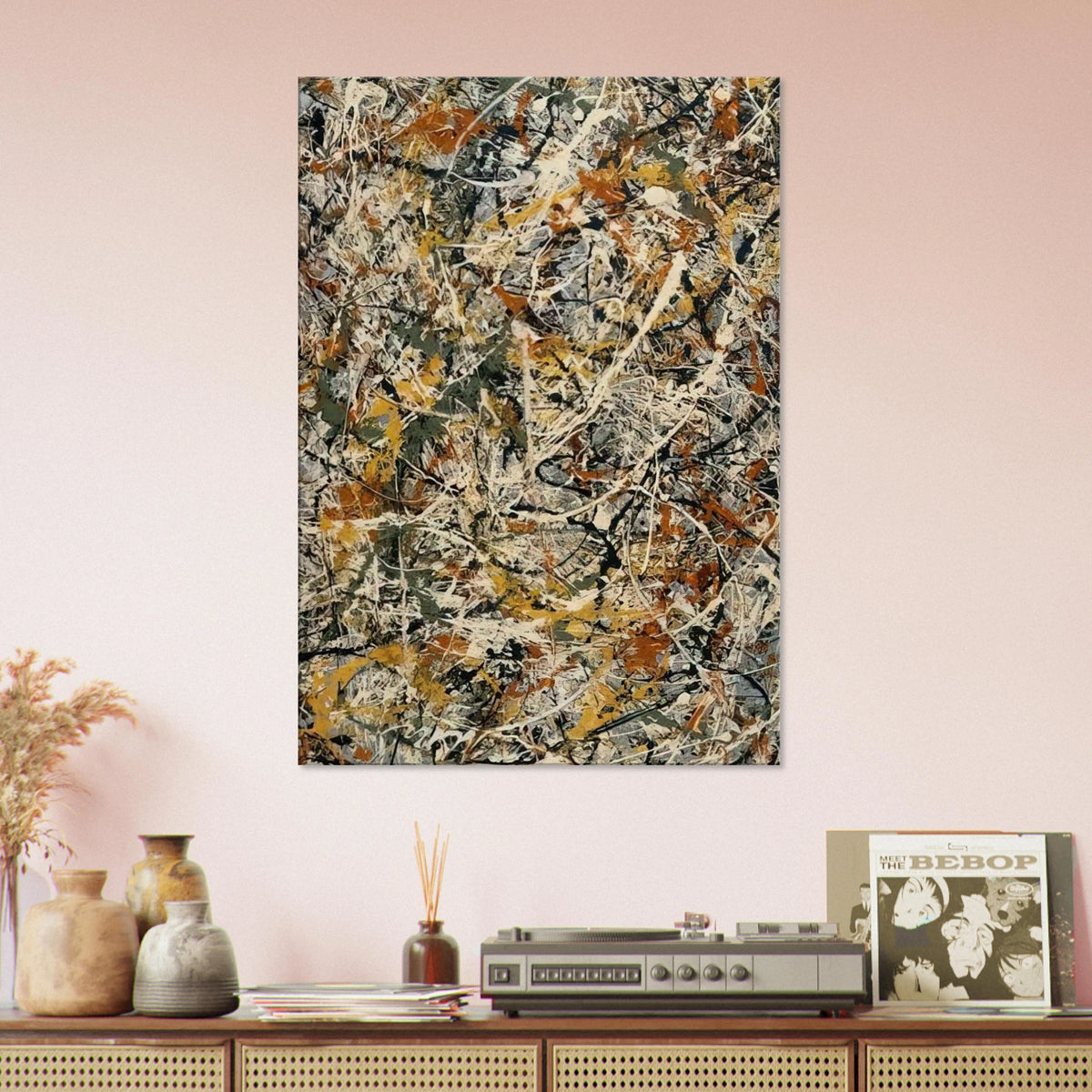 NUMBER 3 1 Canvas | Jackson Pollock Canvas | Jackson Pollock Store
