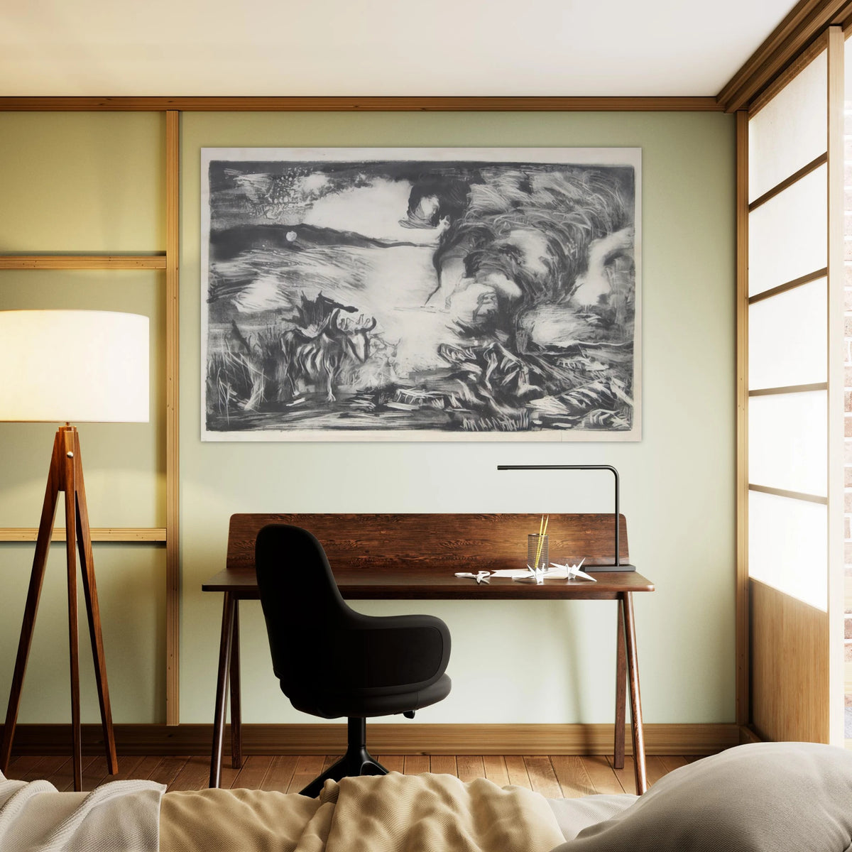 LANDSCAPE WITH STEER 1937 1 Poster | Jackson Pollock Poster | Jackson Pollock Store