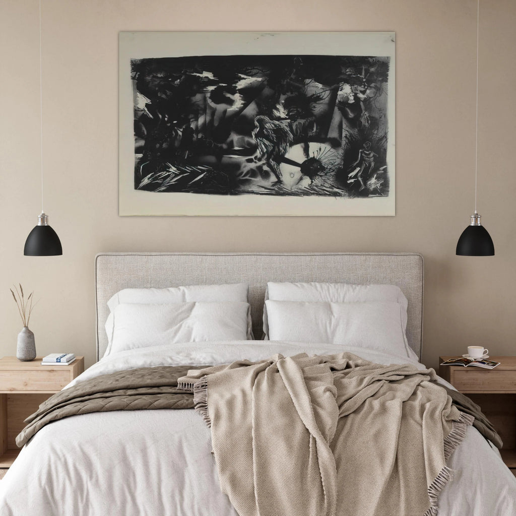 FIGURES IN A LANDSCAPE Poster | Jackson Pollock Poster | Jackson Pollock Store