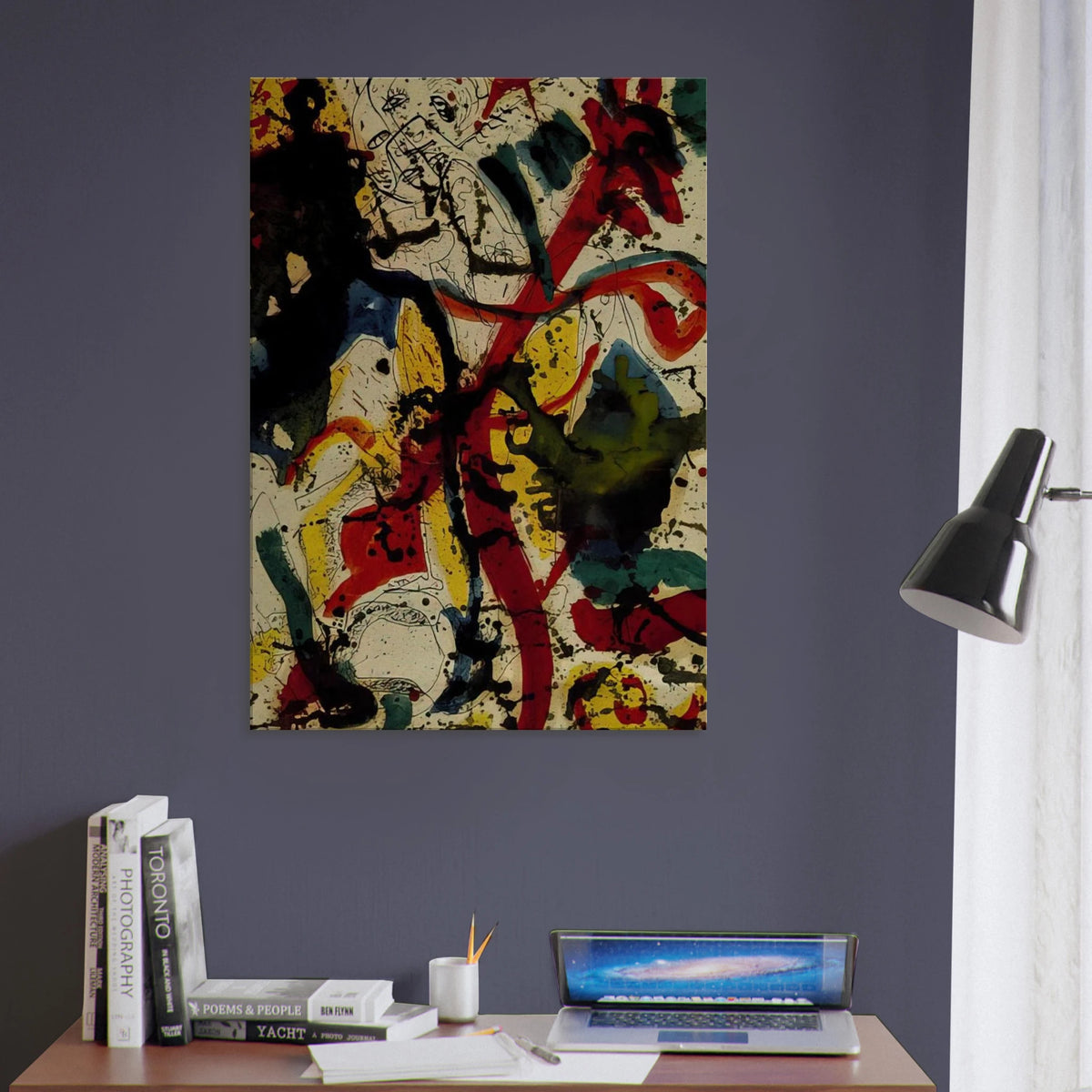 UNTITLED 1944 Canvas | Jackson Pollock Canvas | Jackson Pollock Store