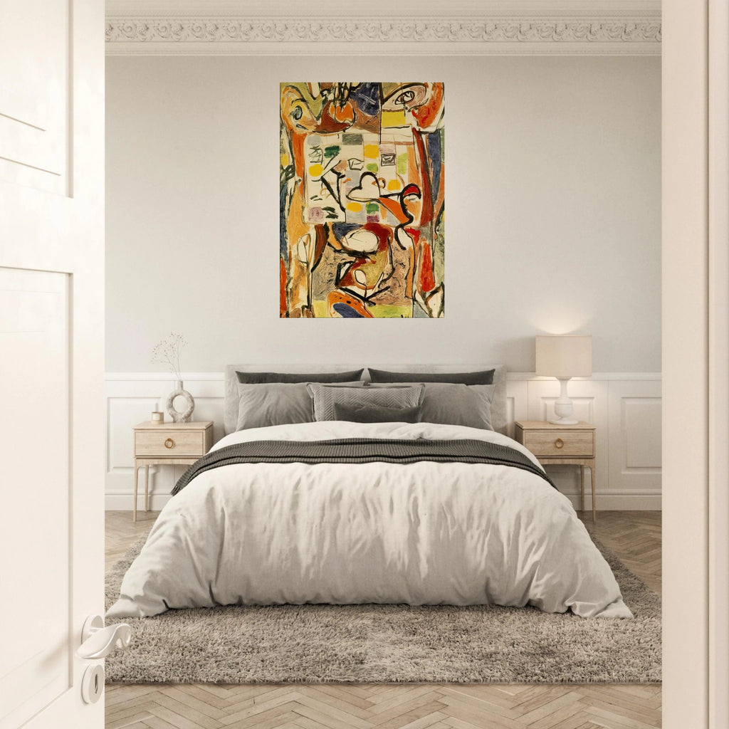 THE TEA CUP Canvas | Jackson Pollock Canvas | Jackson Pollock Store