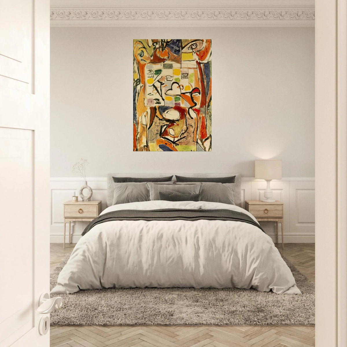 THE TEA CUP Canvas | Jackson Pollock Canvas | Jackson Pollock Store