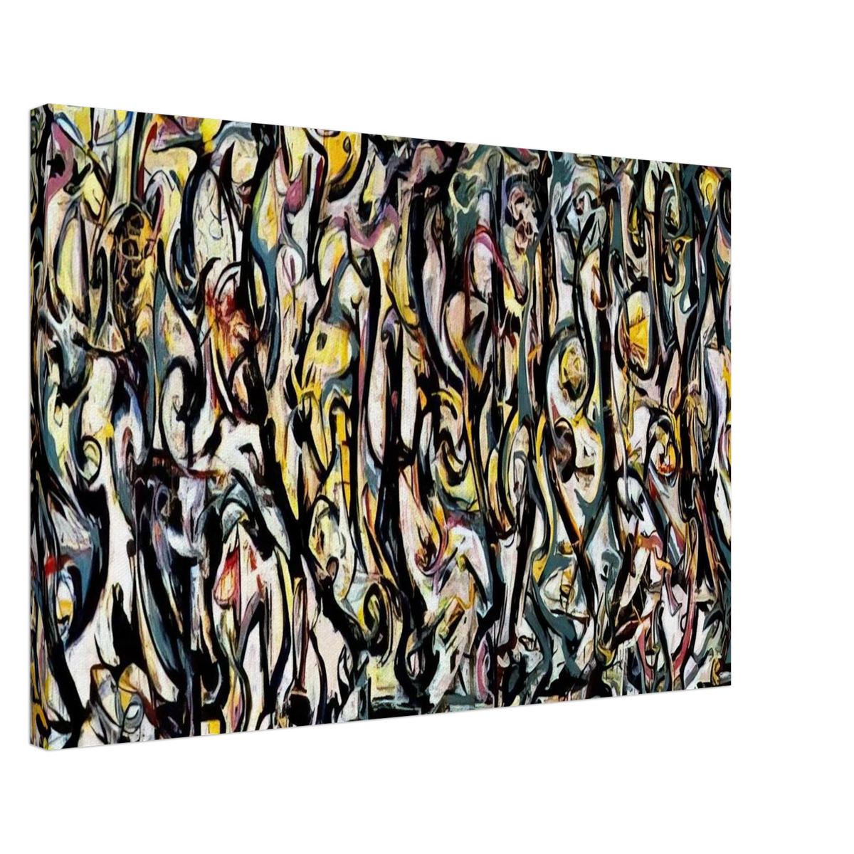 MURAL 1943 1 Canvas | Jackson Pollock Canvas | Jackson Pollock Store