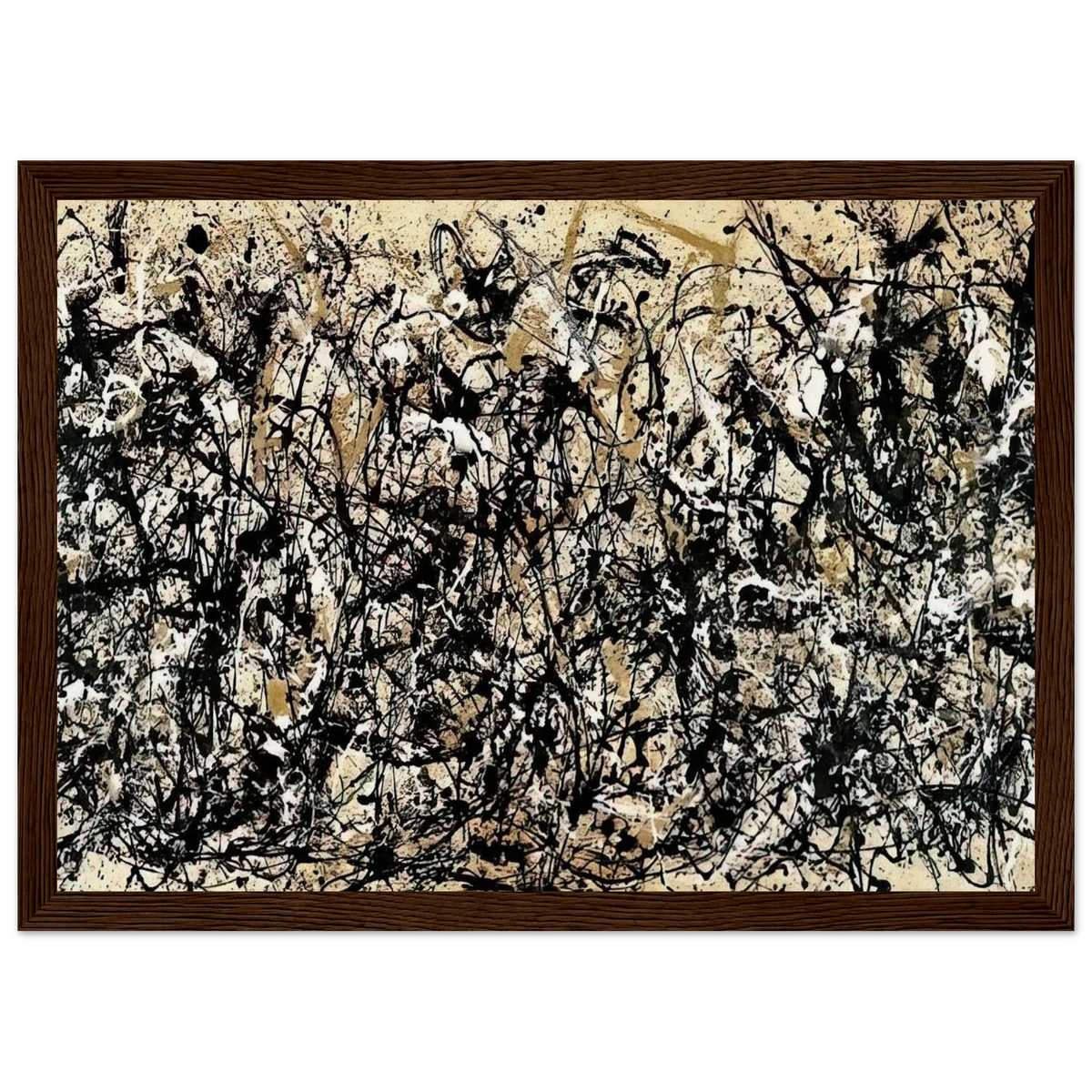 NOT_DETECTED_185311 Framed Poster | Jackson Pollock Framed Prints Wall Art | Jackson Pollock Store
