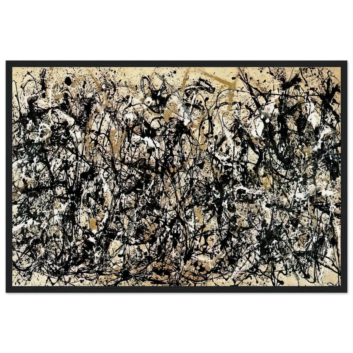 NOT_DETECTED_185311 Framed Poster | Jackson Pollock Framed Prints Wall Art | Jackson Pollock Store