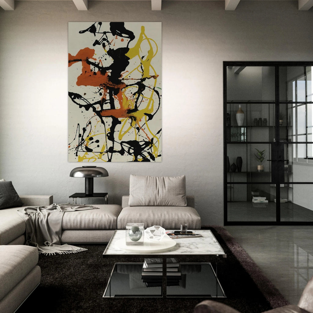 NUMBER 26 1949 Poster | Jackson Pollock Poster | Jackson Pollock Store