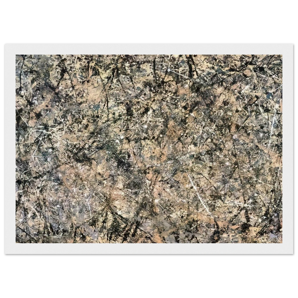 NUMBER 1 LAVENDER MIST 1950 1 Framed Poster | Jackson Pollock Framed Prints Wall Art | Jackson Pollock Store