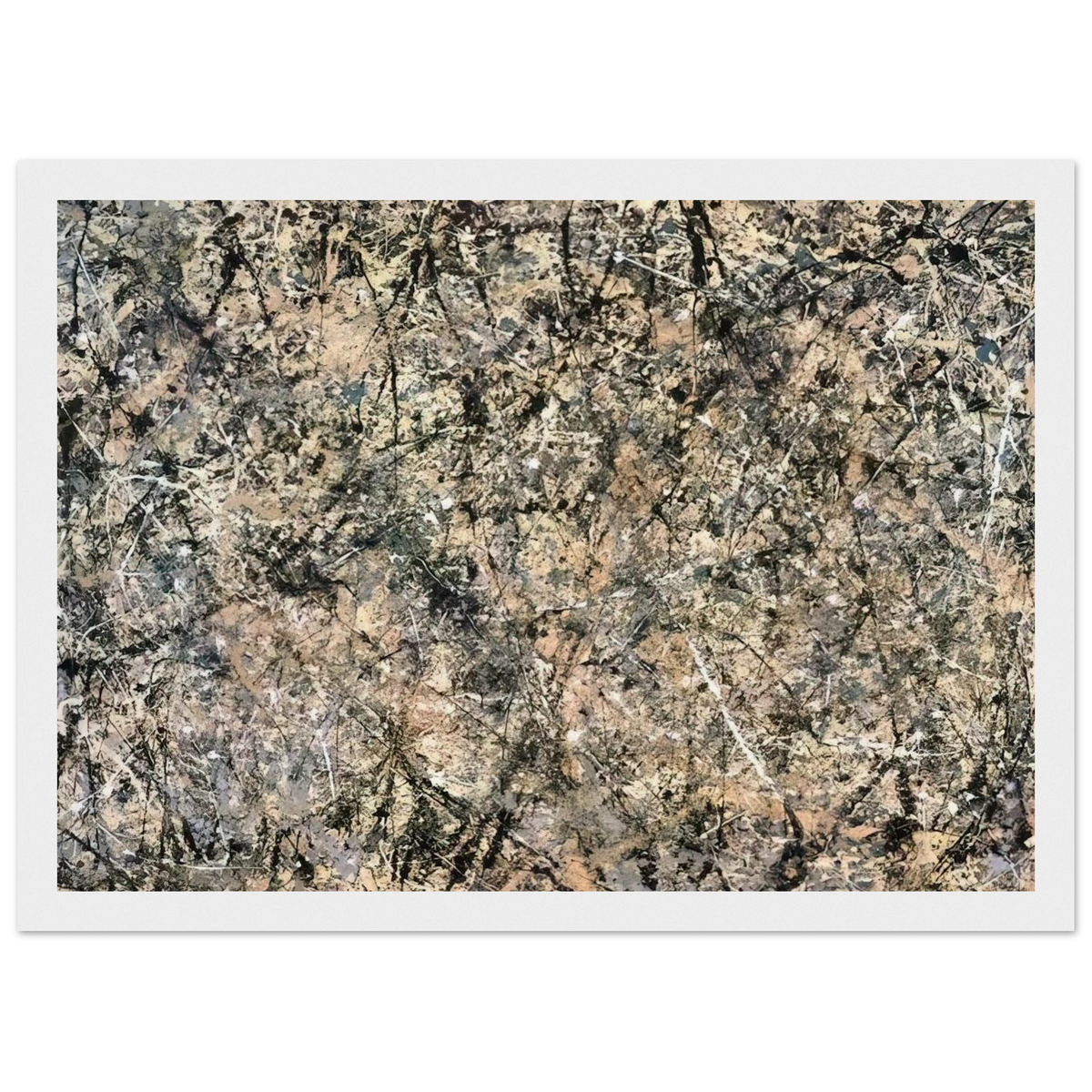 NUMBER 1 LAVENDER MIST 1950 1 Framed Poster | Jackson Pollock Framed Prints Wall Art | Jackson Pollock Store