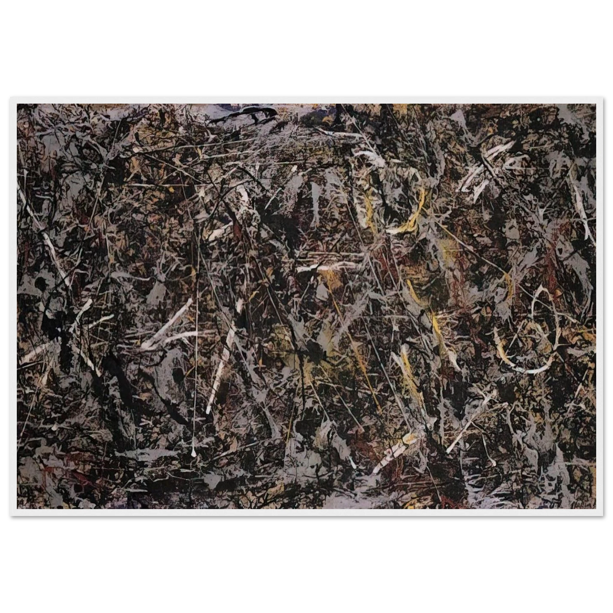 ALCHEMY 1947 Framed Poster | Jackson Pollock Framed Prints Wall Art | Jackson Pollock Store