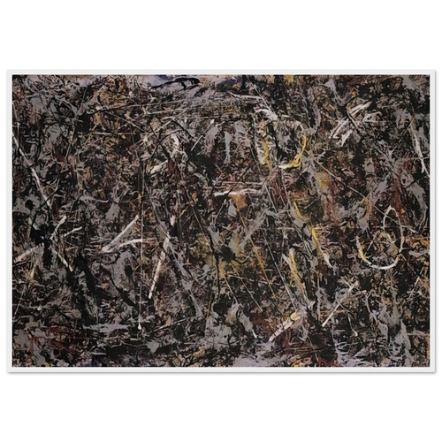 ALCHEMY 1947 Framed Poster | Jackson Pollock Framed Prints Wall Art | Jackson Pollock Store