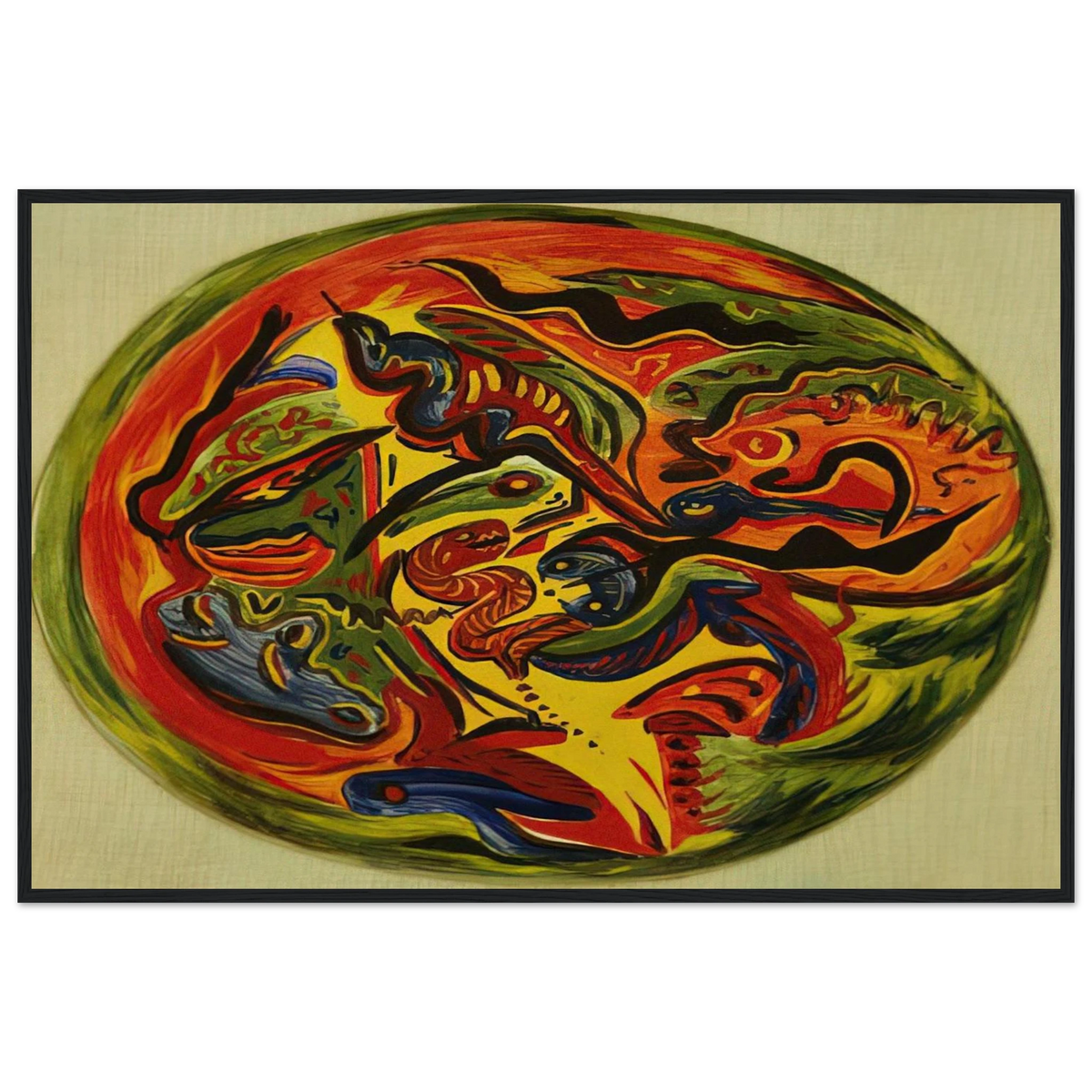 CIRCLE 1941 Framed Poster | Jackson Pollock Framed Prints Wall Art | Jackson Pollock Store