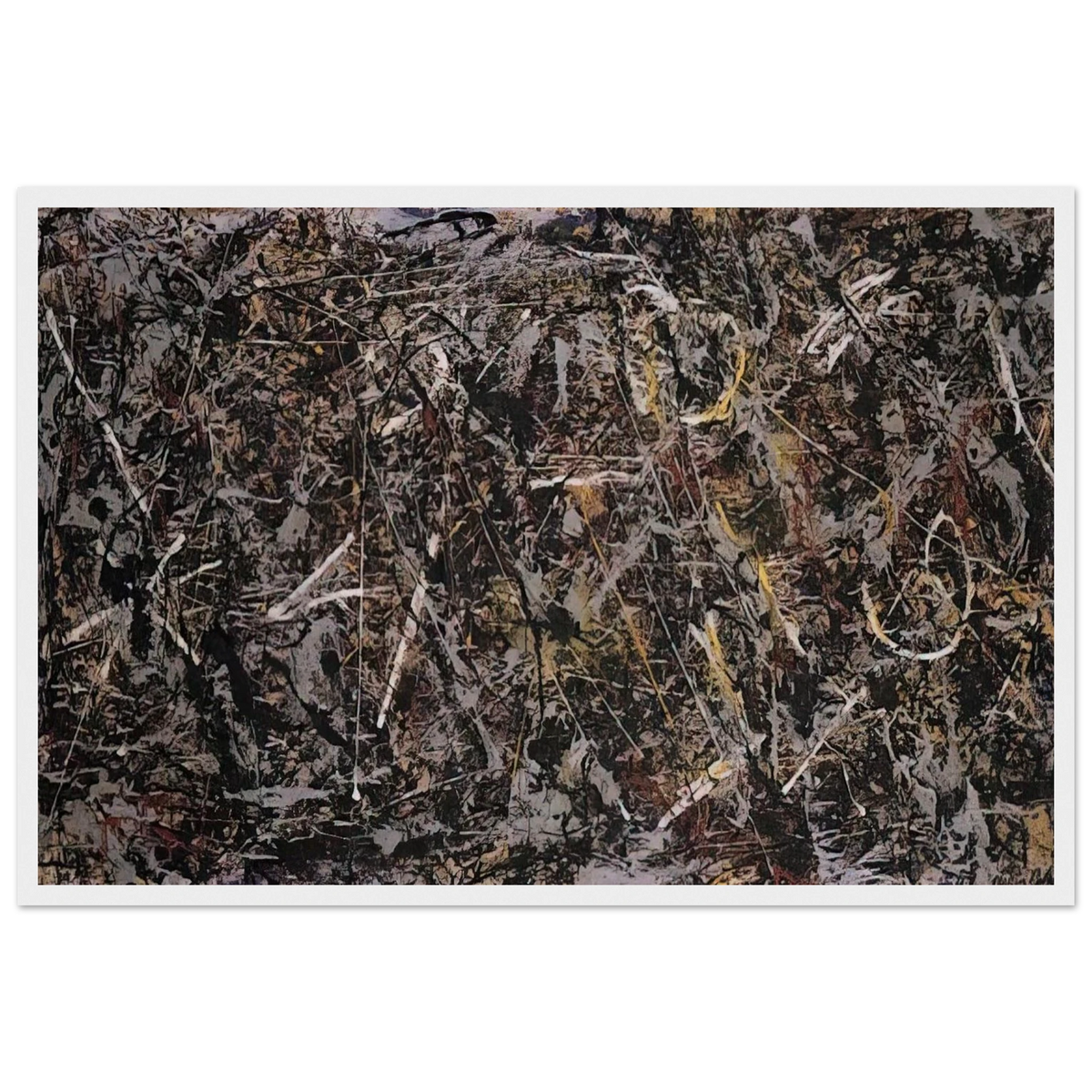 ALCHEMY 1947 Framed Poster | Jackson Pollock Framed Prints Wall Art | Jackson Pollock Store