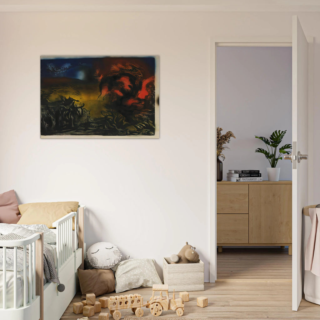 LANDSCAPE WITH STEER 1937 Canvas | Jackson Pollock Canvas | Jackson Pollock Store