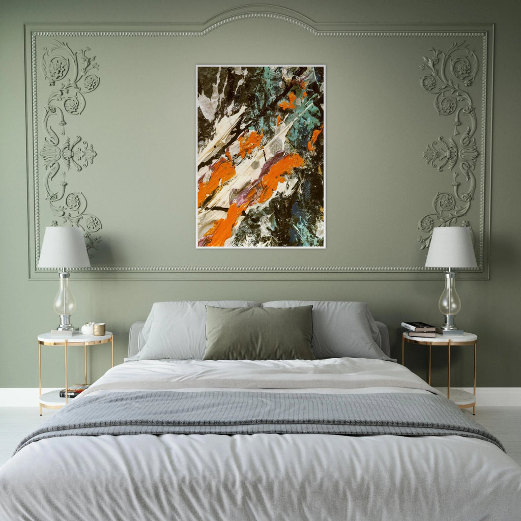 FULL FATHOM FIVE Framed Poster | Jackson Pollock Framed Prints Wall Art | Jackson Pollock Store