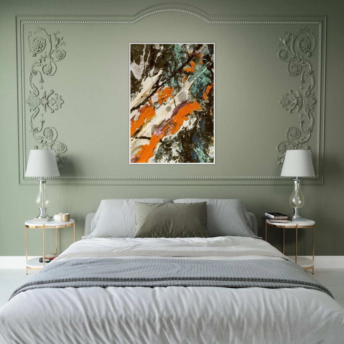 FULL FATHOM FIVE Framed Poster | Jackson Pollock Framed Prints Wall Art | Jackson Pollock Store