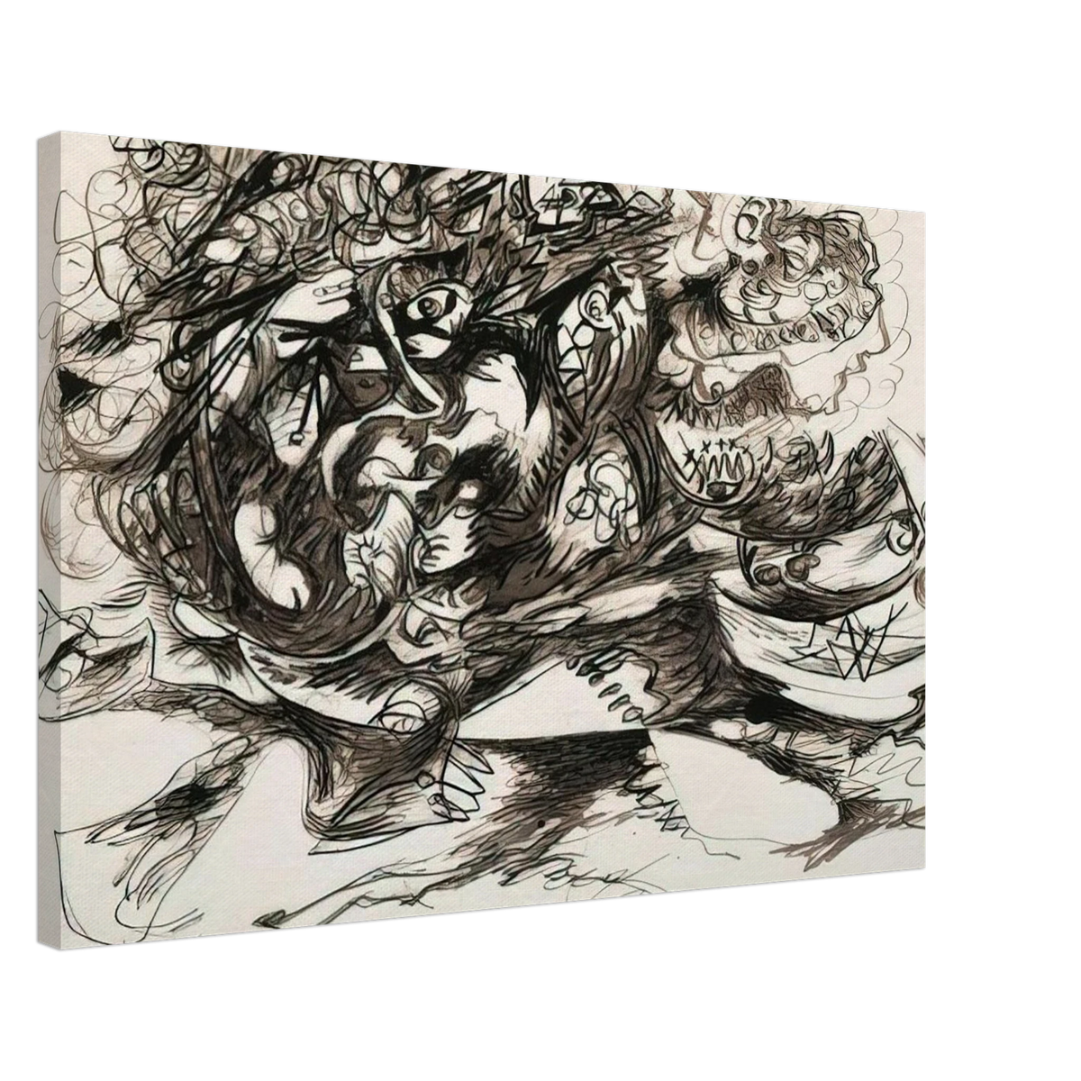 UNTITLED O CONNOR THAW 771 Canvas | Jackson Pollock Canvas | Jackson Pollock Store