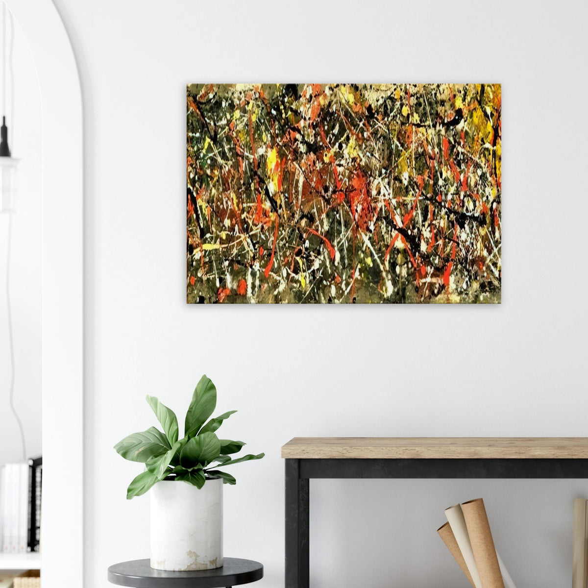 NUMBER 25 Canvas | Jackson Pollock Canvas | Jackson Pollock Store