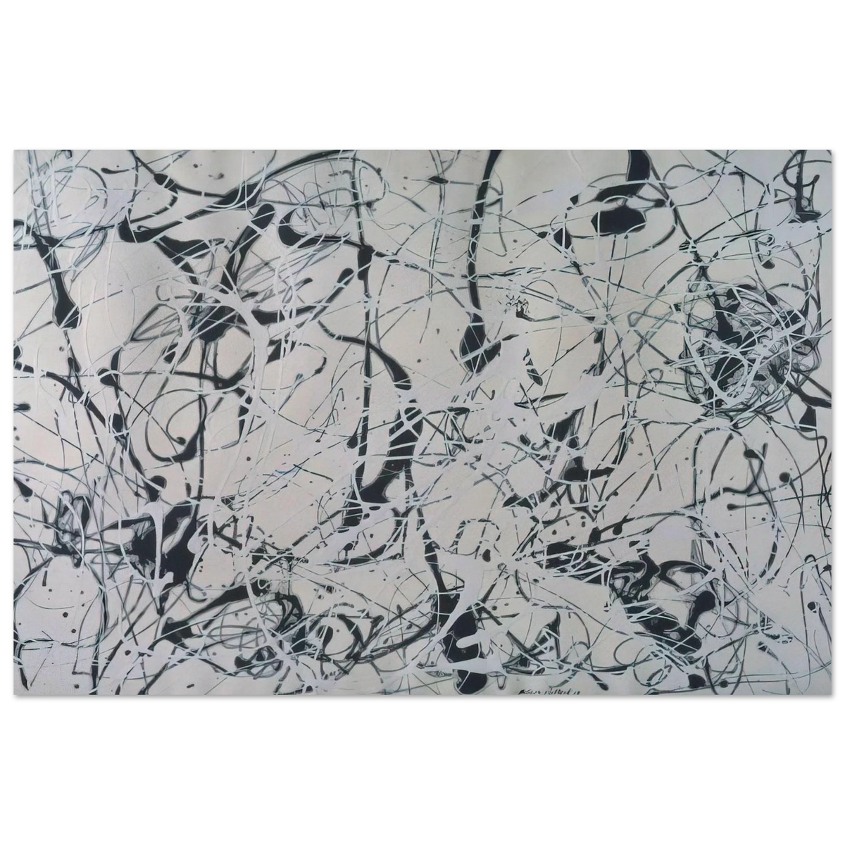 NUMBER 23 Poster | Jackson Pollock Poster | Jackson Pollock Store